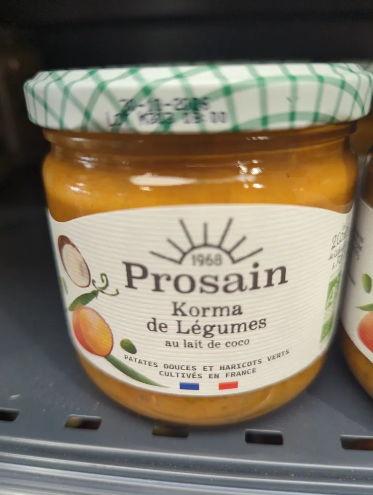 KORMA DE LEGUMES