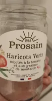 Haricots verts mijotés à la tomate et aux grains de moutarde