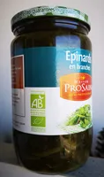 Epinards en branches