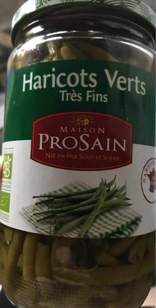 Haricots Verts Tres Fins
