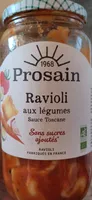 Ravioli aux légumes sauce Toscane