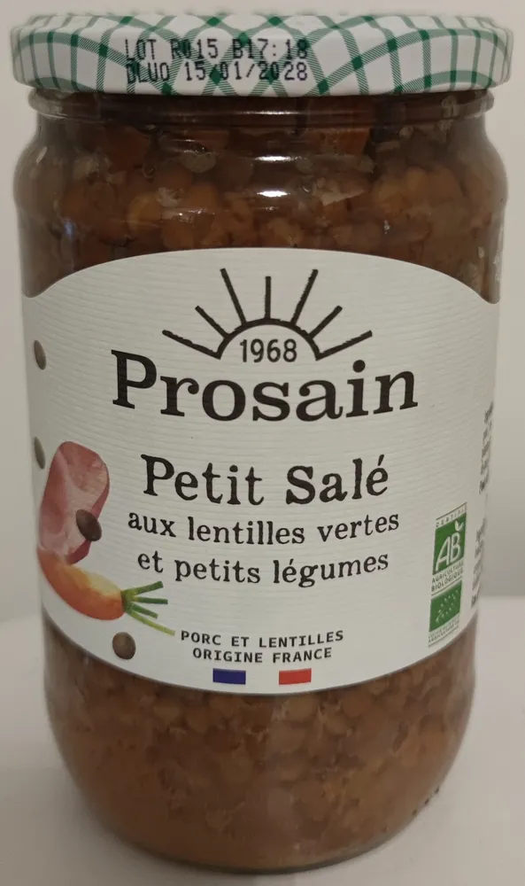 Petit Salé aux lentilles vertes