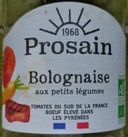Bolognaise aux petits légumes