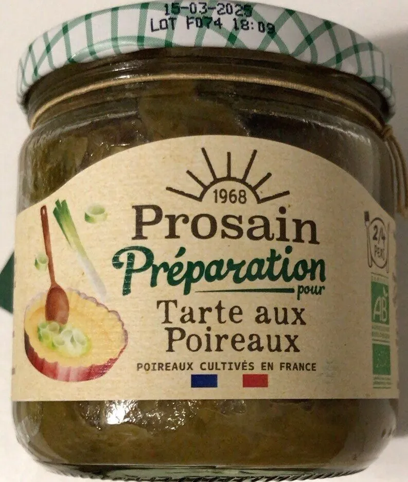 Preparation tarte aux poireaux