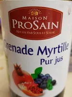 Pur jus grenade myrtille