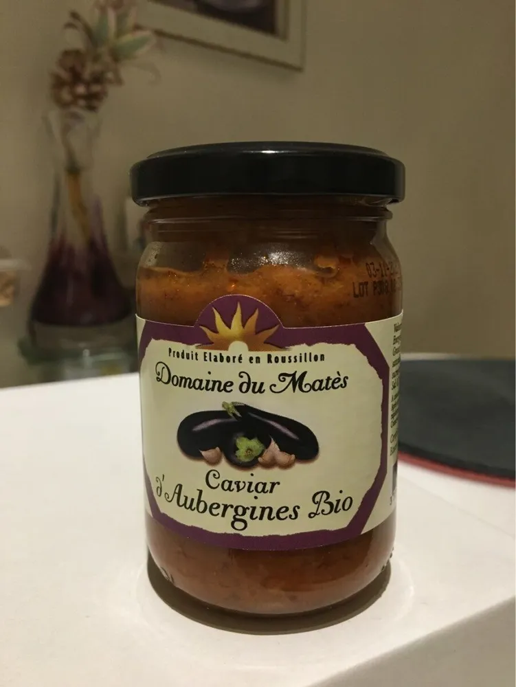 Caviar D'aubergine Bio
