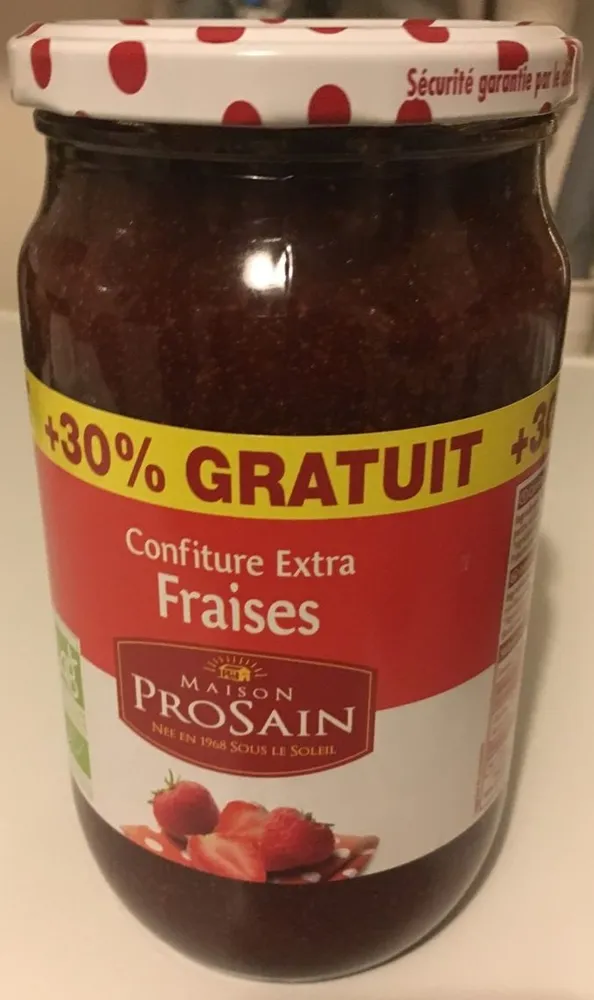 Confiture Extra Fraises