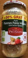 Purée Pommes Poires Williams