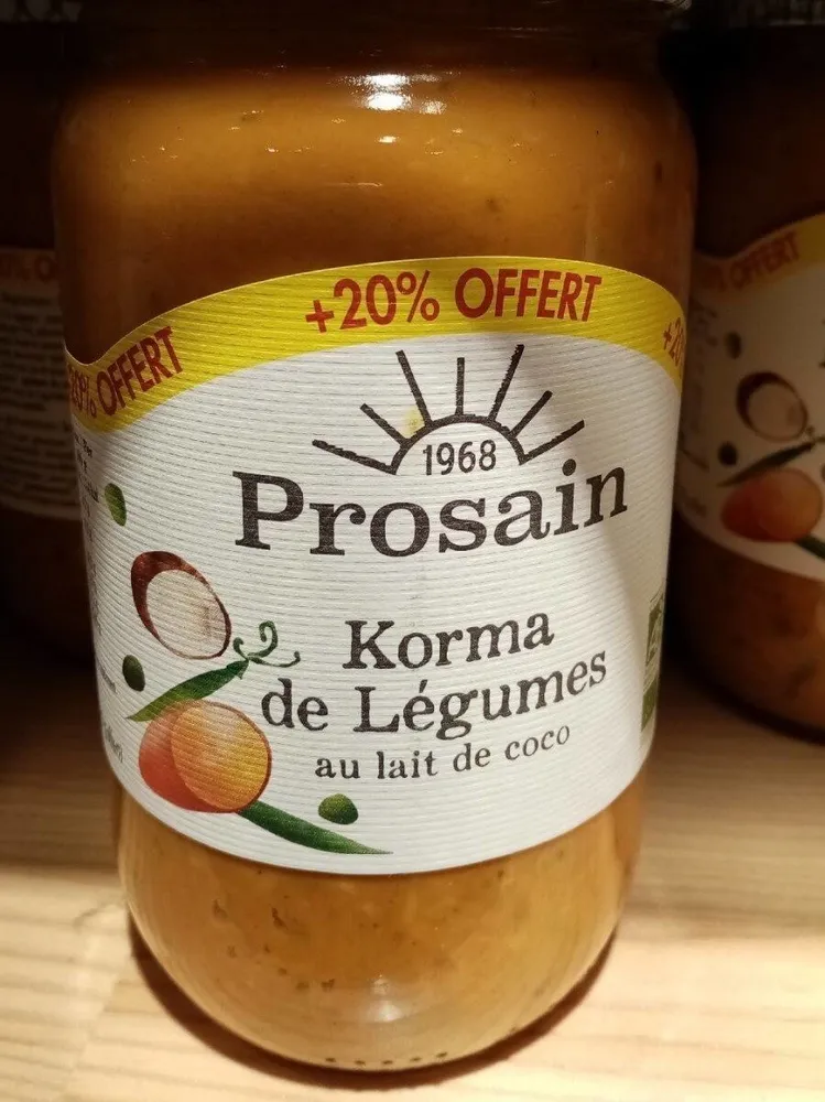 Korma de légumes