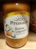 Korma de légumes