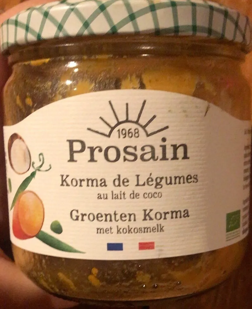 Korma de legumes au lait de coco