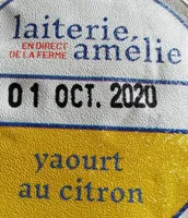 Yaourt citron