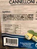 Cannelloni à la brousse