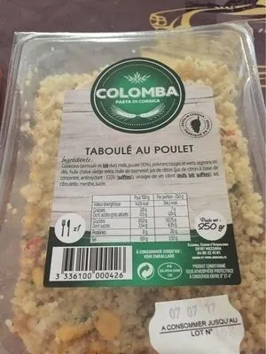 Taboule au poulet