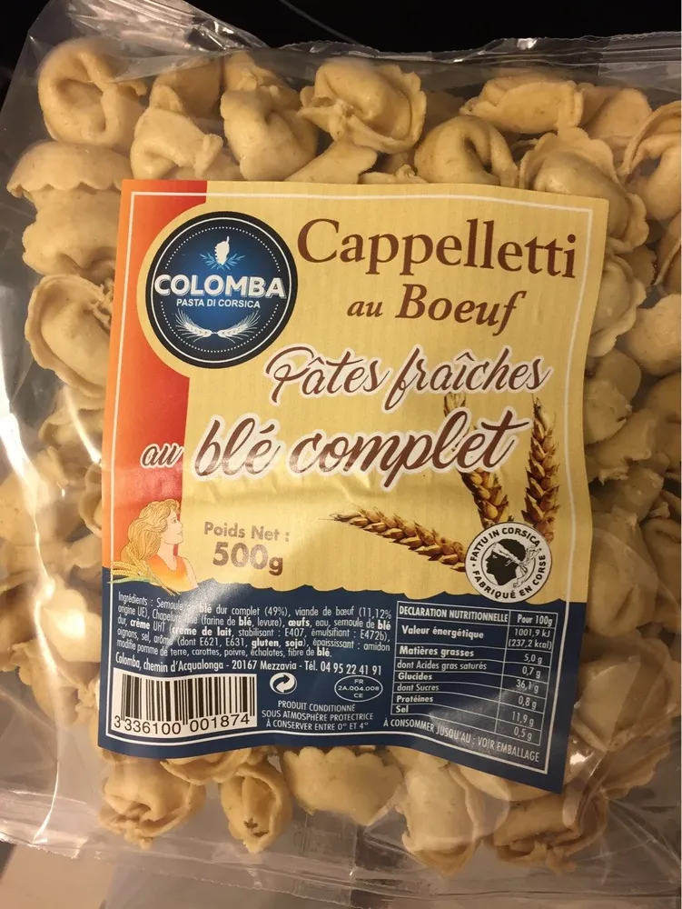 Capelletti au boeuf