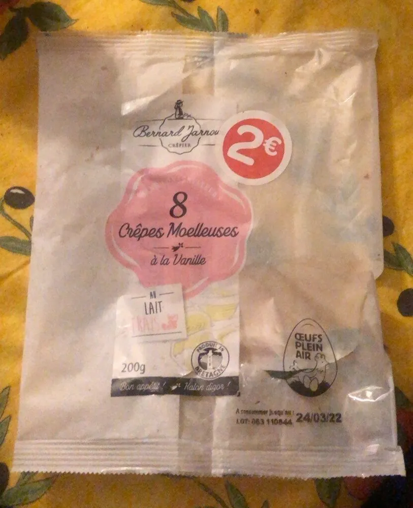 Crêpes moelleuses