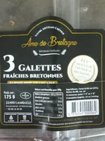 Galettes fraîches bretonnes