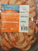 Les Crevettes Entières-cuites