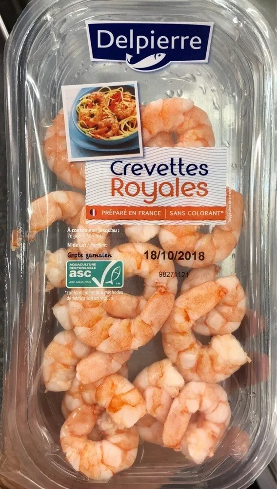 Crevettes royales