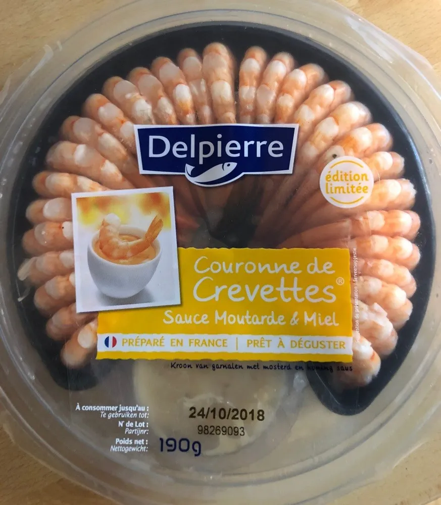 Couronne de crevettes  Moutarde & Miel