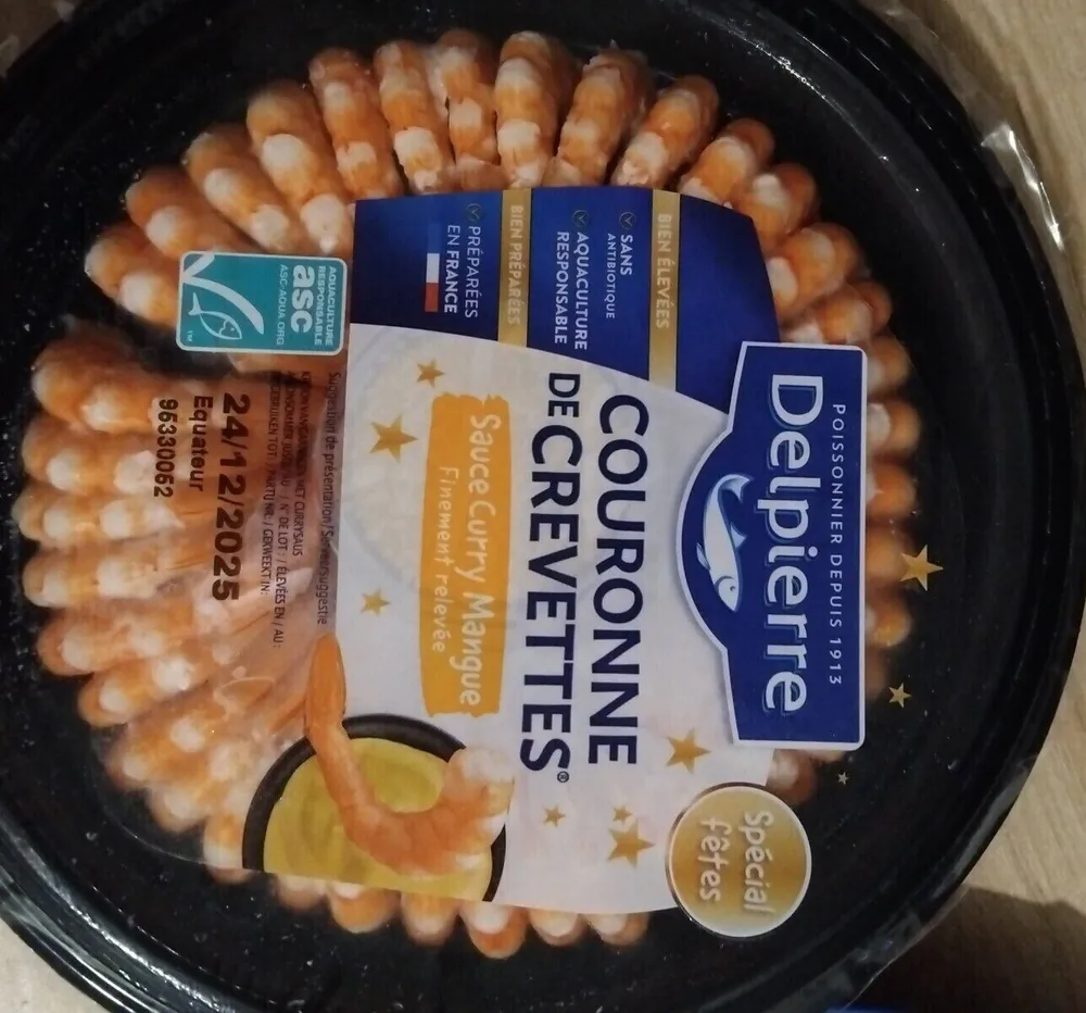 Couronne de crevettes