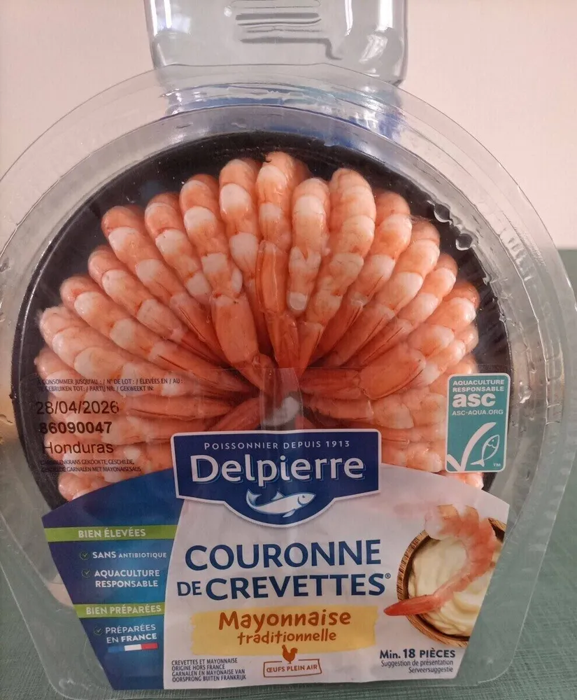 Couronne de crevettes Delpierre