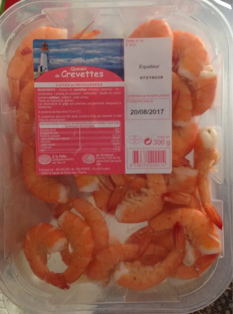Queues de Crevettes