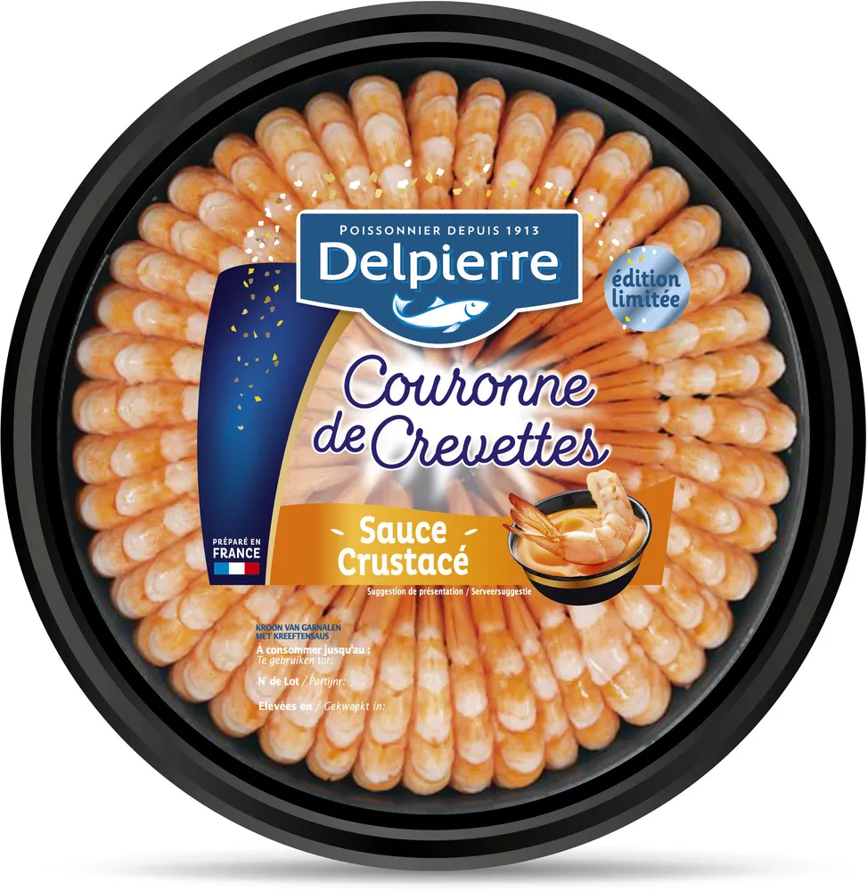 Couronne de crevettes sauce crustacé 220 g
