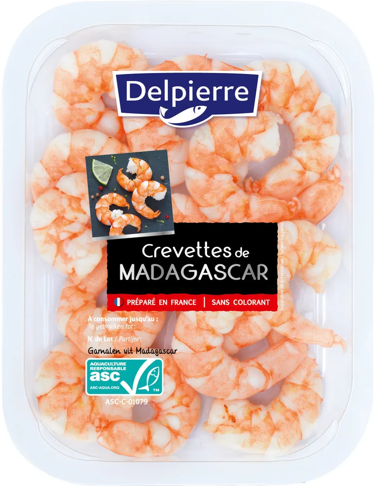 Crevettes décortiquées Madagascar