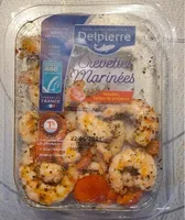 Crevettes Marinées tomates, herbes de Provence