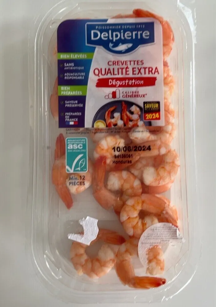 Crevettes decortiquees nature