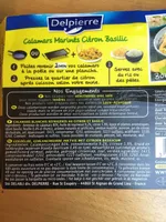Calamars Marinés Citron Basilic