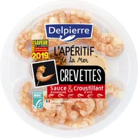 Crevettes sauce et croustillant été