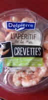 Crevettes sauce et croustillants