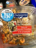 Taboulé moule crevette à la provençale