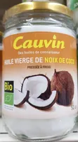 Huile vierge de noix de coco.