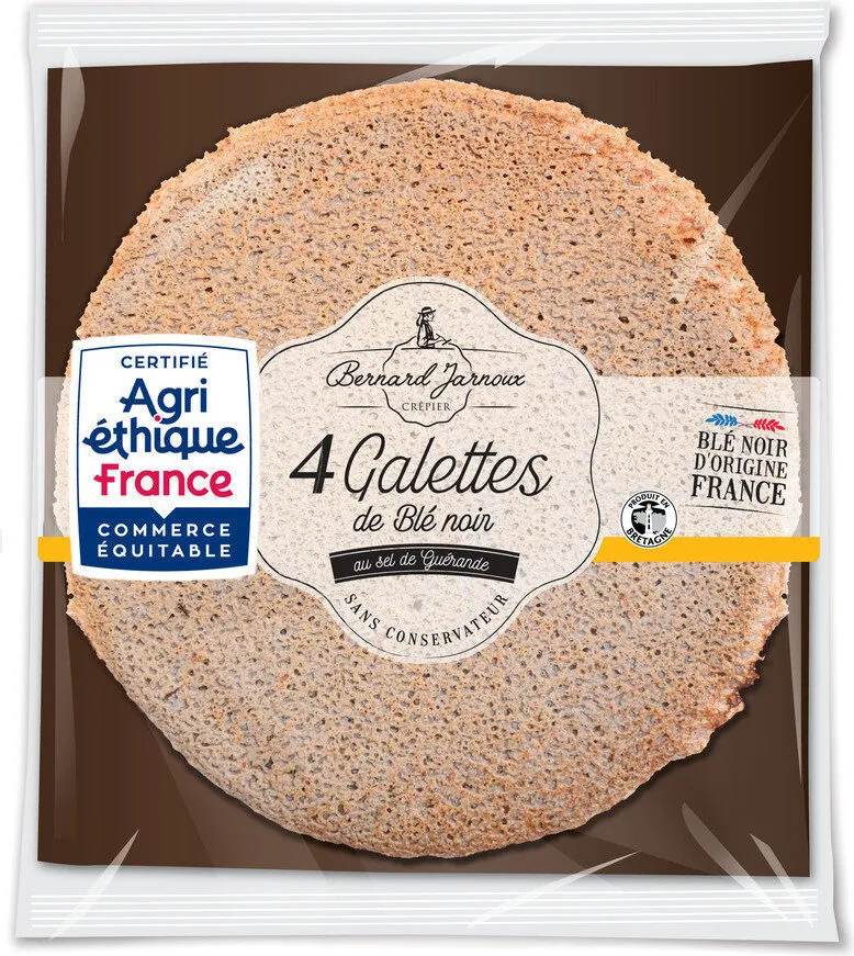 4 GALETTES DE BLE NOIR