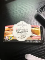 2 galettes de blé noir oeuf jambon emmental
