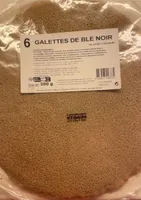 Galettes de blé noir