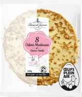 8 CREPES MOELLEUSES VANILLE