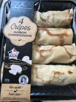 Crepes jambon champignons