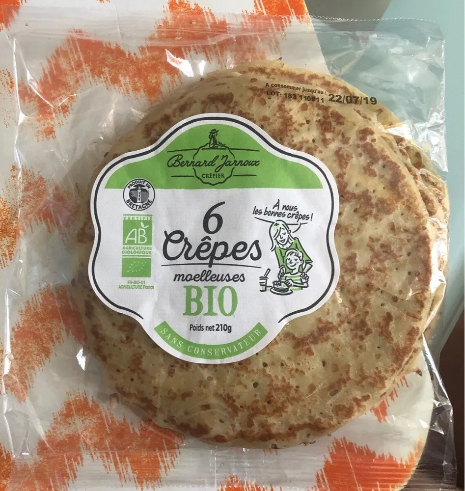 6 crêpes geant
