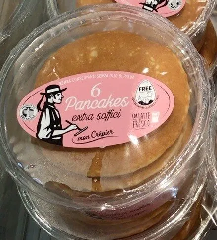 6 Pancakes extra soffici