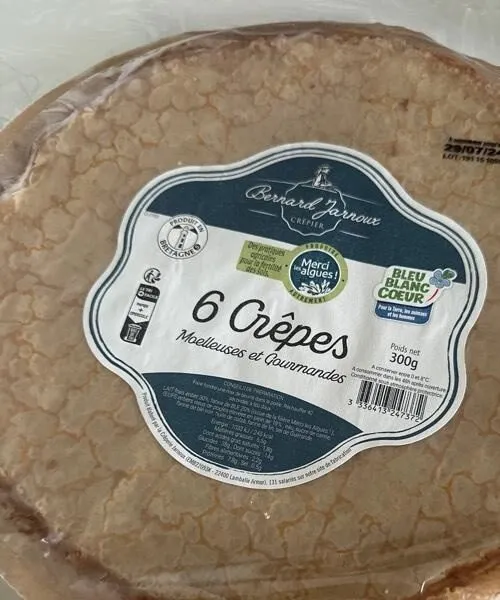 6 crêpes