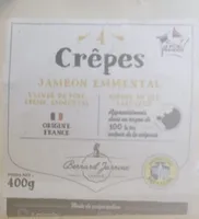 Crêpes jambon emmental