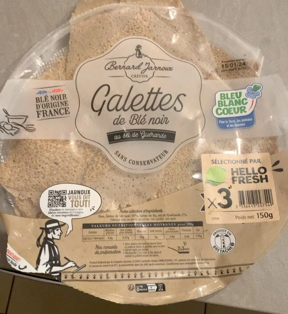 Galettes de blé noir