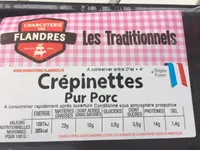 Crepinettes pur porc