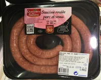 Saucisse roulée porc et veau