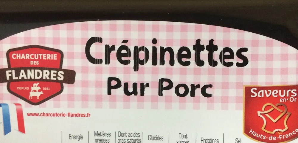Crepinette de porc