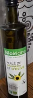 Huile de tournesol et d'olive bio